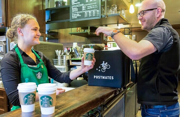 外賣怎能不燒錢？給星巴克獨(dú)家外送的Postmates有話說|餐飲界