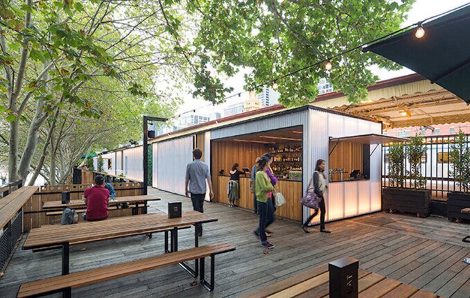 為兜售休閑理念，墨爾本一家餐廳將資源再利用做到極致