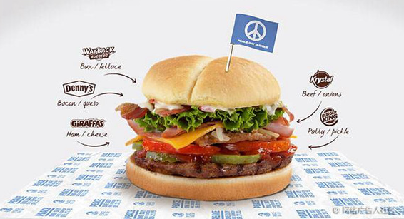 論“挑事”，我只服漢堡王！畫風(fēng)清奇，一生只搞麥當(dāng)勞