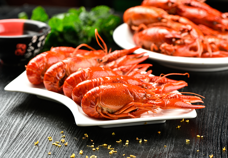江蘇龍蝦大量上市，熟熗、冰鎮(zhèn)、清水、蒜蓉龍蝦漸成市場主流