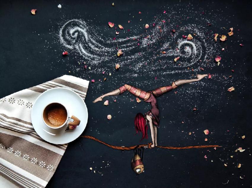 當(dāng)早餐遇上插畫，竟然可以這么奇幻？被驚艷到了!