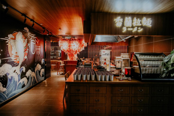 【香蘭拉麺】雙11登陸北京通盈中心，頂級(jí)醬油清香走心