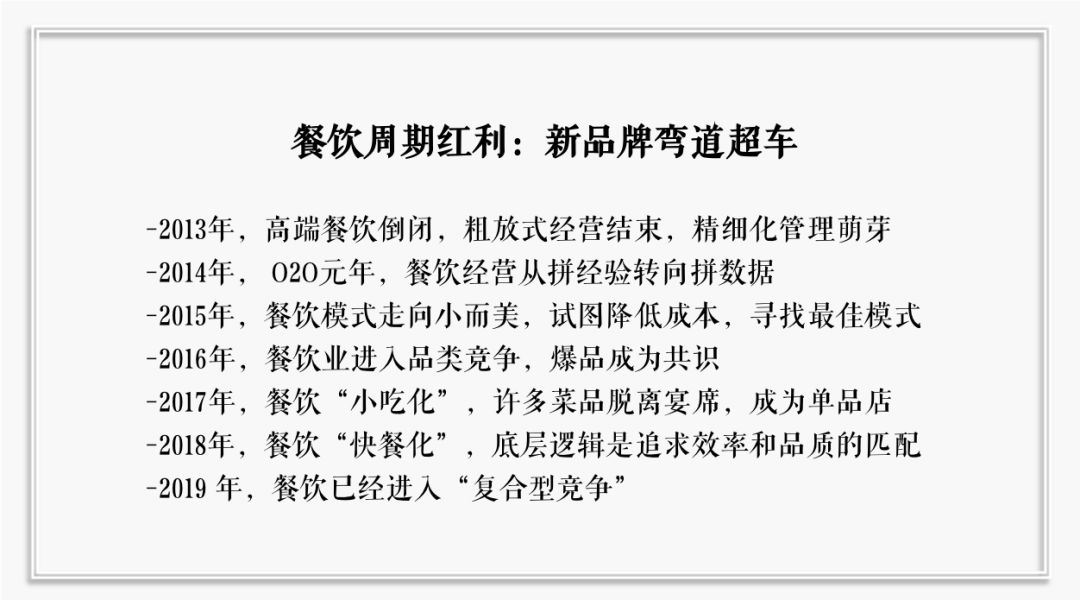 吳憨子：搶奪餐飲周期紅利，先裁掉白領(lǐng)