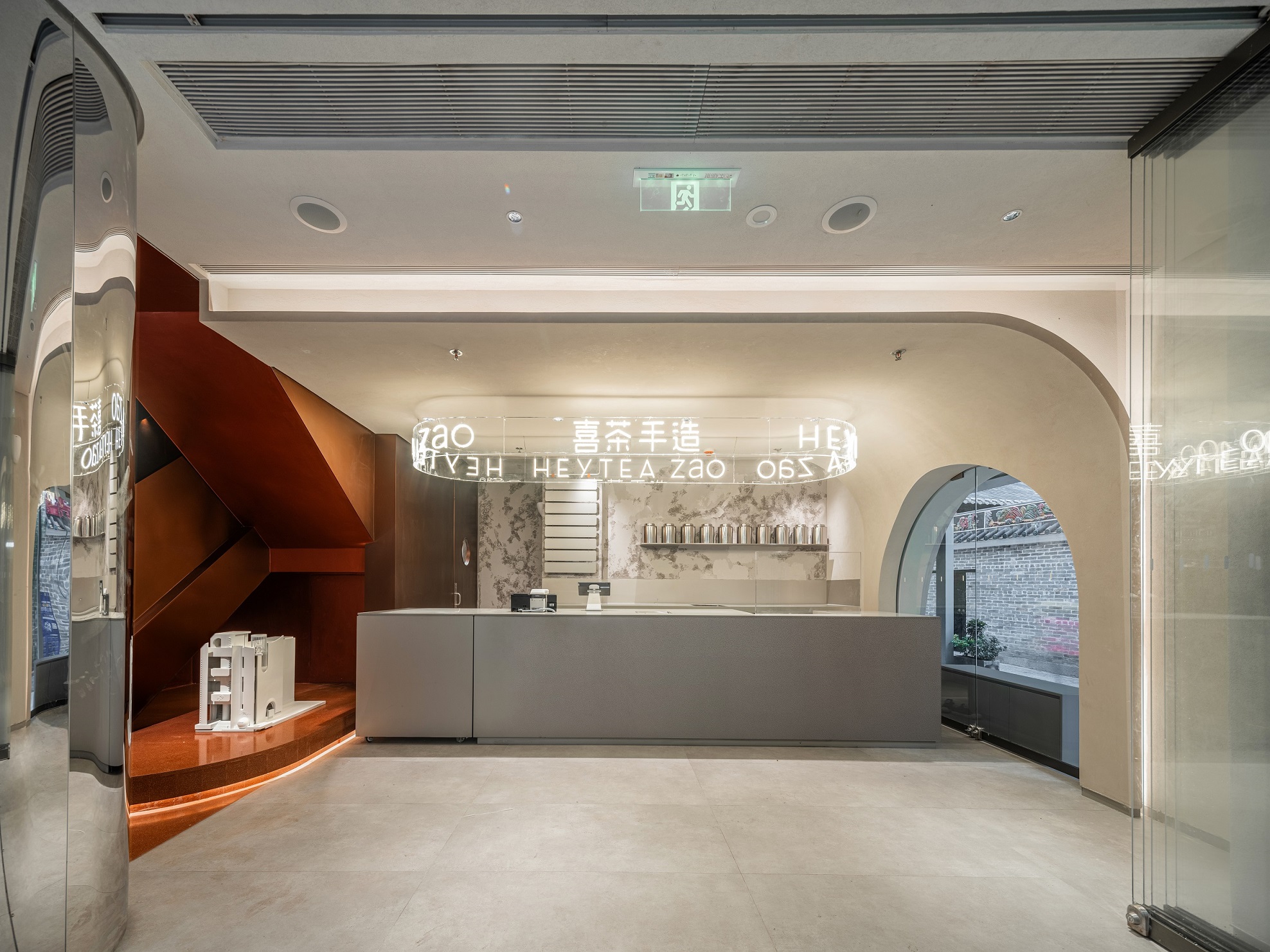 重新定義靈感茶飲空間，喜茶全球首家手造店落戶深圳南頭古城！|餐飲界