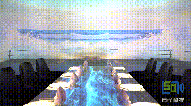 沉浸式網(wǎng)紅餐廳爆火，5D光影藝術(shù)讓餐廳客流蹭蹭上漲！