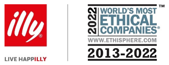 illy意利咖啡連續(xù)十年榮膺國(guó)際智庫(kù)道德村協(xié)會(huì) “全球最具商業(yè)道德企業(yè)” 稱(chēng)號(hào)