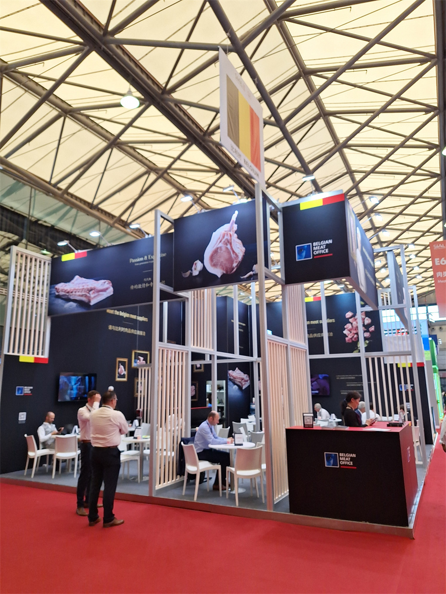 比利時肉類品出口局?jǐn)y優(yōu)質(zhì)豬肉亮相2025上海上海西雅國際食品和飲料展覽會（SIAL）國際食品展|餐飲界